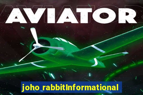 joho rabbitInformational
